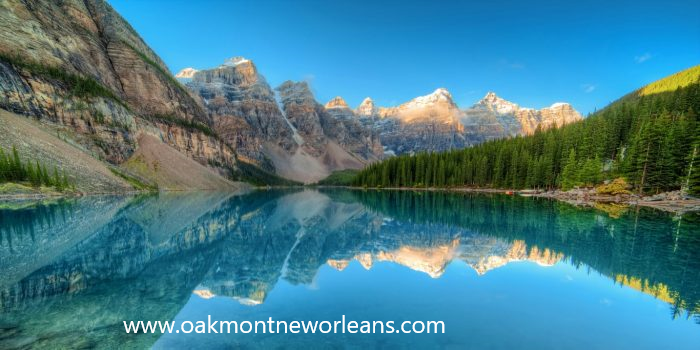 Keindahan Danau Moraine Kanada